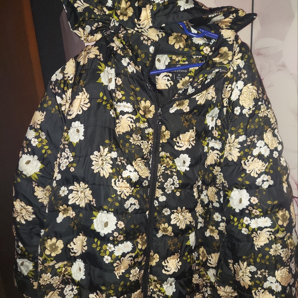 Curations from QVC puffer jacket